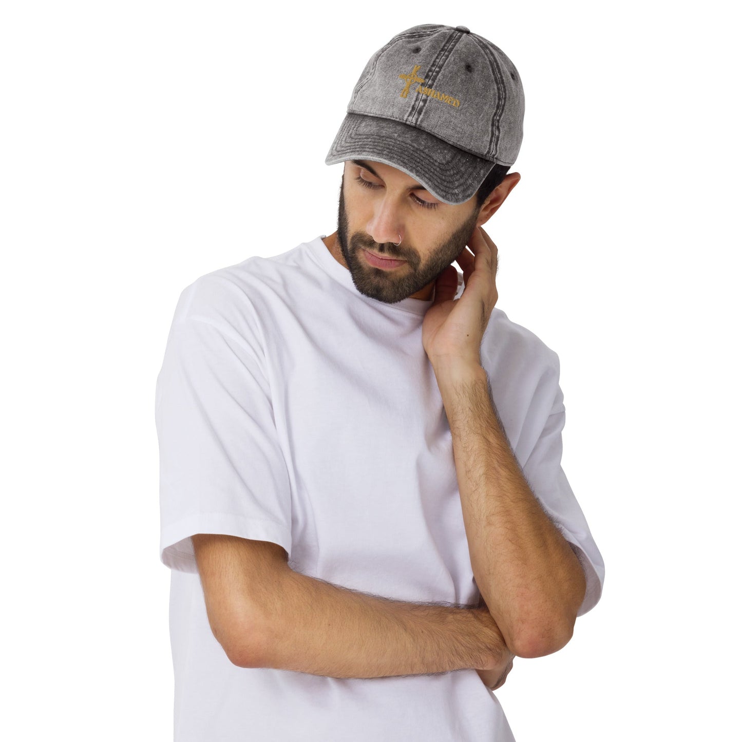 Not Ashamed Men's Vintage Cap