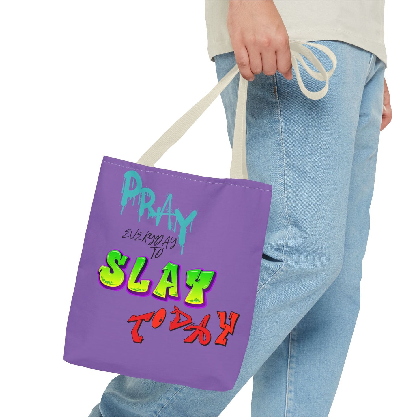 Pray 2Slay 2Day Tote Bag