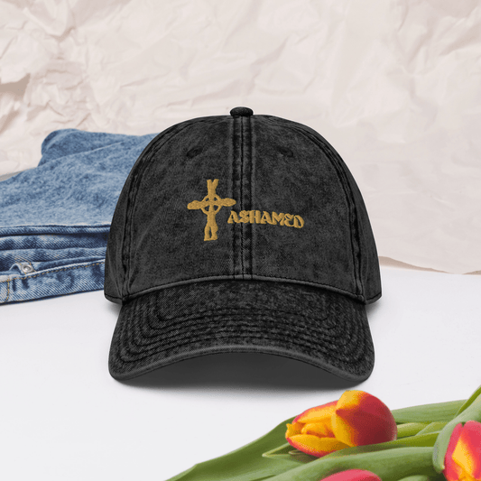 Not Ashamed Men's Vintage Cap